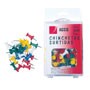 PINS SURTIDO DE COLORES CAJA C/100 ACCO P1167