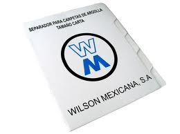 SEPARADOR 1-5 BRISTOL T.OFICIO WILSON MEXICANA SO1-5