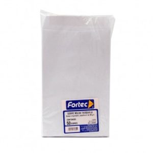 SOBRE TIPO BOLSA ENGOMADO BLANCO T.ESQUELA B-16-BG FORTEC