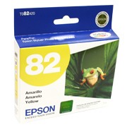 CARTUCHO EPSON T082420 DE TINTA AMARILLA PARA STYLUS P.