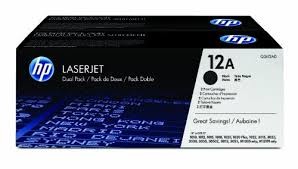TONER P/LASERJET 1000/3000 DUAL PACK Q2612AD
