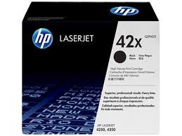 TONER P/LASERJET 4250/4350 ALTO RENDIMIE Q5942X