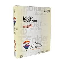 FOLDER CREMA T.CARTA DIEM C/100