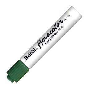 MARCADOR ACUACOLOR VERDE BEROL 119128