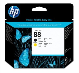 CABEZAL C9381 a HP/OJPROK550/K5400 NEGRO/AMARILLO N. 88
