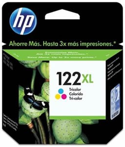 CARTUCHO CH564hl HP  N. 122 XL TRICOLOR 1080