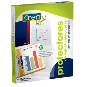MICA PROTECTOR DE HOJAS KINERA AZOR T/CARTA 200 PZAS. 370