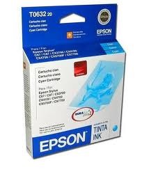 CARTUCHO EPSON CYAN T063220 c67/c87/cx3700/cx4100/