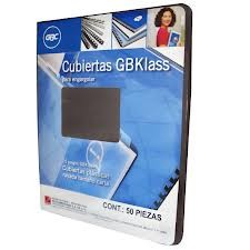 PASTAS / CUBIERTAS GB PLAK T. CARTA HUMO P3559 C/25 JGS