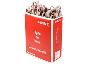 LIGAS HERCULES N. 33  HULE NATURAL 100 GRS.