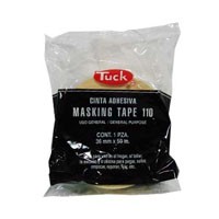CINTA ADHESIVA MASKING TAPE TUCK 110 36 x 50