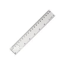 REGLA DE PLASTICO 20 CM