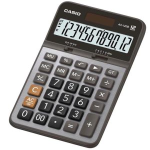 CALCULADORA CASIO BASICA SEMI ESCRITORIO AX120