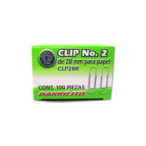 CLIP REDONDO DE 28 MM CLP28R N.2 C/100 ACME
