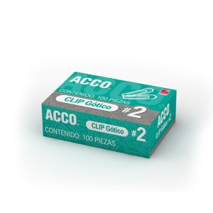 CLIP GOTICO No.2 ACCO P1690