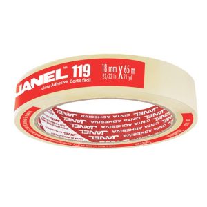 CINTA DIUREX TRANSPARENTE 18X65 JANEL 119 18 x 65