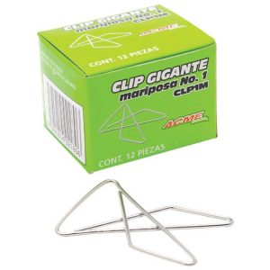 CLIP GIGANTE MARIPOSA N.1 C/12 CLP1M ACME