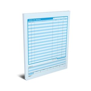 BLOCK POLIZA DE INGRESOS T.CARTA 50 HJS