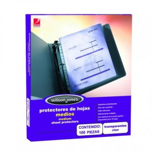 PROTECTOR DE HOJAS T. CARTA C/100 PZAS ACCO P0572