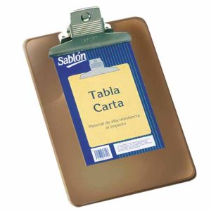 SABLON TABLA C/CLIP  CARTA HUMO AZOR 2316HU