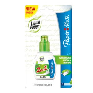 CORRECTOR VICEVERSA LIQUID PAPER 2 EN 1
