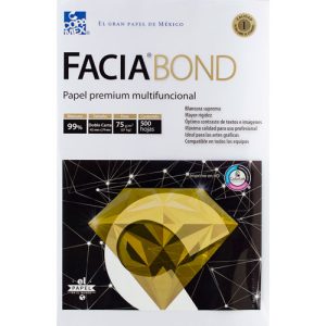 PAPEL BOND FACIA  T. DOBLE CARTA 75 GRS C/500