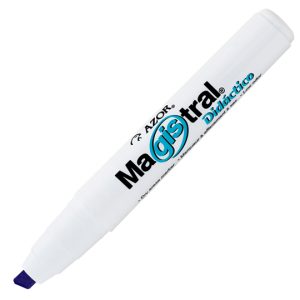 MARCADOR MAGISTRAL DIDACTICO AZUL AZOR 8350AZ