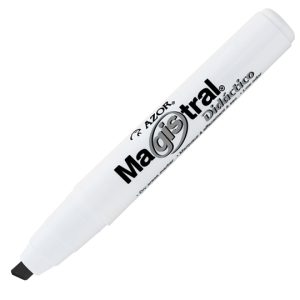 MARCADOR MAGISTRAL DIDACTICO NEGRO AZOR 8350NE