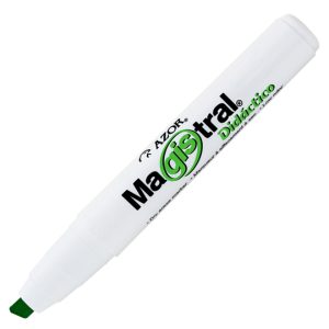 MARCADOR MAGISTRAL DIDACTICO VERDE AZOR 8350VE